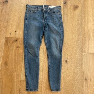 rag and bone cate ankle skinny jeans size 29